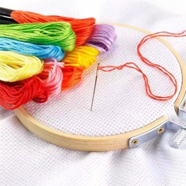 8m 6-strand Polyester Embroidery Thread Handicraft Sewing Thread