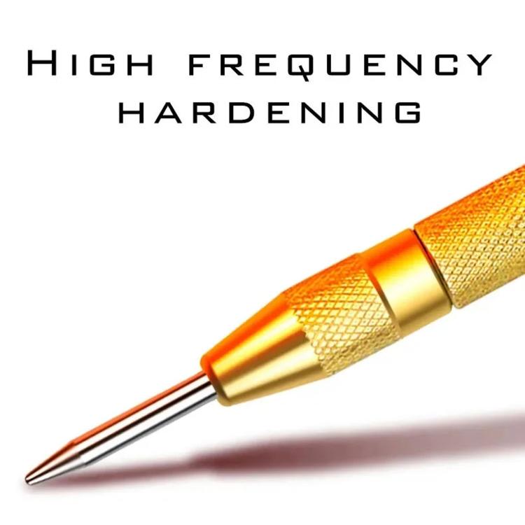 Center Punch Locator Automatic Spring-Loaded Drill Bit High-Hardness Punch for Precise Holes