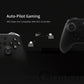 Black game controller with D-pad and face buttons, right analog stick partially shown