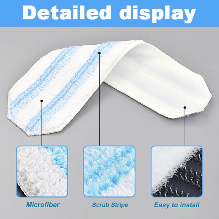 For Vileda / O-Cedar H2prO Fiber Mop Refill Pad Replacement Part