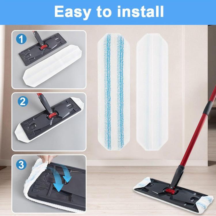 For Vileda / O-Cedar H2prO Fiber Mop Refill Pad Replacement Part