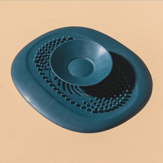 Kitchen Sink Drain Cover Push-Button Bathroom Drain Hair Strainer