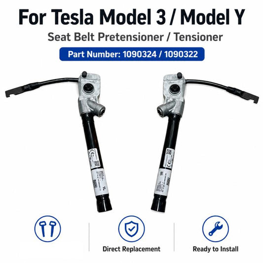 For 2017-2023 Tesla Model 3 / Y Seat Retention Pretensioners 1090324 / 1090322, Left, Right