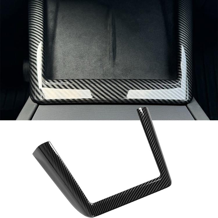 For Tesla Model 3 / Y Center Console Wireless Charger U-Shaped Decorative Protective Bezel