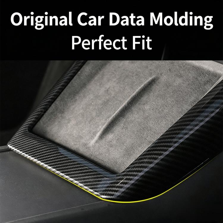 For Tesla Model 3 / Y Center Console Wireless Charger U-Shaped Decorative Protective Bezel