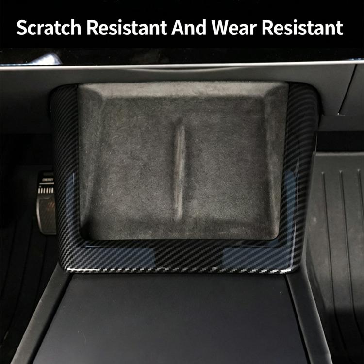 For Tesla Model 3 / Y Center Console Wireless Charger U-Shaped Decorative Protective Bezel