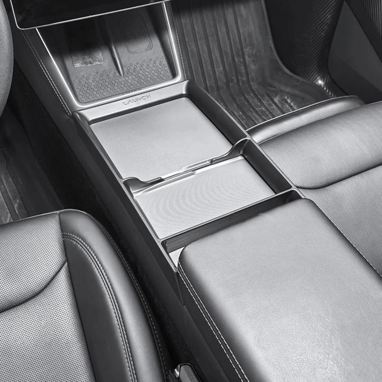 For Tesla Model Y / 3 / YL Center Console Storage Box Panel Frame