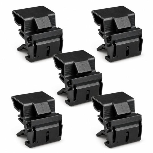 For Tesla Model 3 / Y 5pcs /Set Storage Box Mounting Clip 1472872-00-B, 1472872-00-B 5pcs