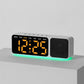 Bluetooth Speaker Digital Alarm Clock with Night Light Large LED Display Clock with Date, Dimmer and Dual Snooze Alarms