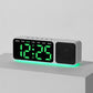 Bluetooth Speaker Digital Alarm Clock with Night Light Large LED Display Clock with Date, Dimmer and Dual Snooze Alarms