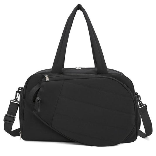 Tennis Duffel Bag Waterproof Gym Bag with Shoe Compartment Racket Holder for Pickleball Travel Sports