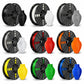 Set of TPU 3D printer filament spools with multiple colors, 1.75 mm