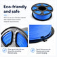 Blue PETG 3D printer filament spool, 1.75mm diameter
