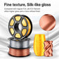 Set of metallic PLA spools with matching glossy printed cups and copper strand detail
