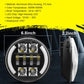 M4 7-Inch Quad Reflector Crescent Headlights For Jeep Wrangler
