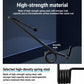 Illustrated metal wiper booster spring wire with loop and black coil section