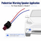 For Tesla Model 3 / Y Pedestrian Warning Speaker Wiring Harness, Wiring Harness
