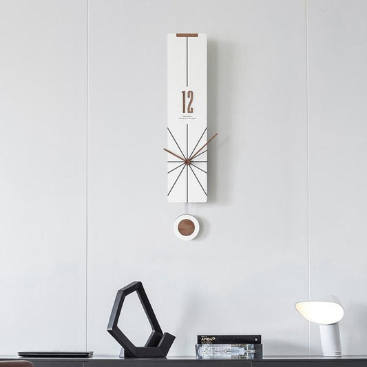 wozoom Living Room Modern Wall Clock Minimalist Silent Decorative Clock, Cross Line Small White, Cross Line Small Black, Radial Line Small White, Radial Line Small Black, Cross Line Large White, Cross Line Large Black, Radial Line Large White          ...