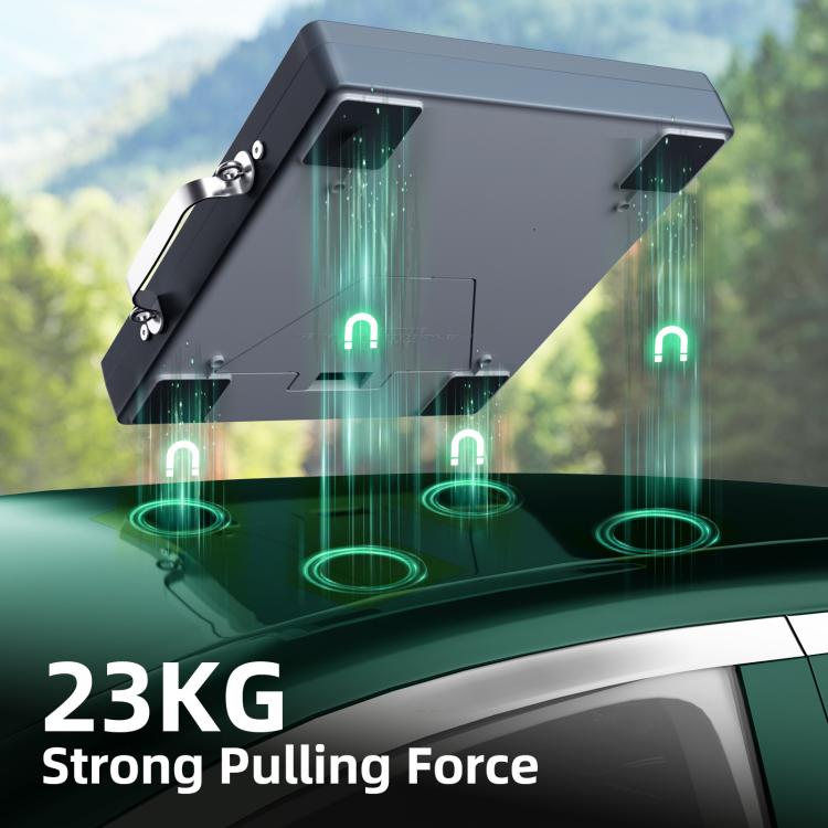For Starlink Mini Car Mount Protection Box, Magnetic, Magnetic+Suction Cup