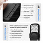 Black remote control with buttons A/B/C/D and strength level switch
