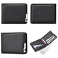 K3323 Men Short Multi-Card Slot Wallet Portable Slim & Minimalist Card Holder