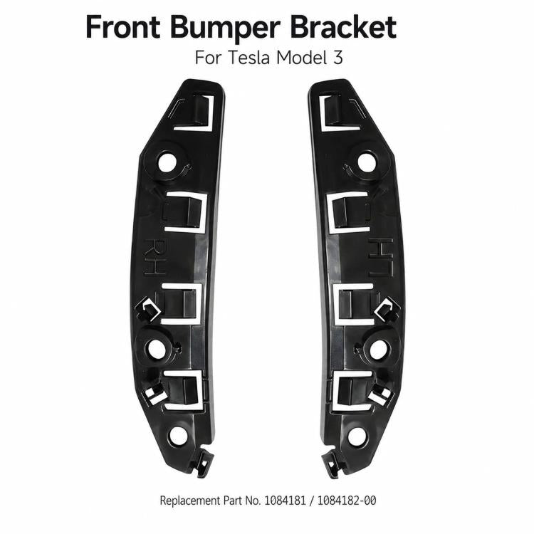 For Tesla Model 3 Front Bumper Mounting Bracket 1084181 / 1084182-00, Left, Right