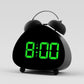 Retro Twin Bell Digital Alarm Clock Super Loud Mechanical Bell-Ringing LED Desk Clock With Backlight