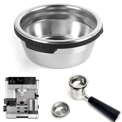 Replacement Filter Basket For Ninja Luxe Cafe ES601 ES655 ES701 Espresso Basket, Double Cup, Single Cup