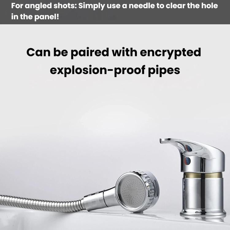 Barbershop Mini Shower Head Shampoo Basin Water Tap, Small Regular Nozzle, Small Pressurized Nozzle, Medium Regular Nozzle, Medium Pressurized Nozzle