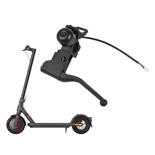 For Xiaomi 4 Pro Electric Scooter Brake Lever With Bell Length 21.7cm, Brake Lever With Bell