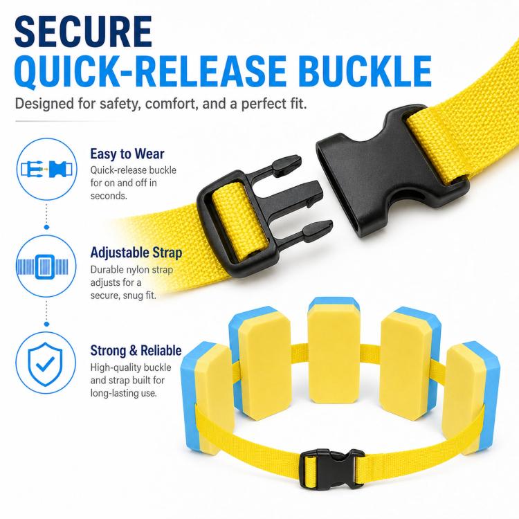 Swimming Waist Belt With Back Float Board