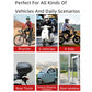 Vehicle vibration anti-theft alarm kit for bicycles, e-bikes, and mobility scooters