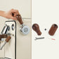Walnut wood steam lever handle pair and steam wand sleeve with tools