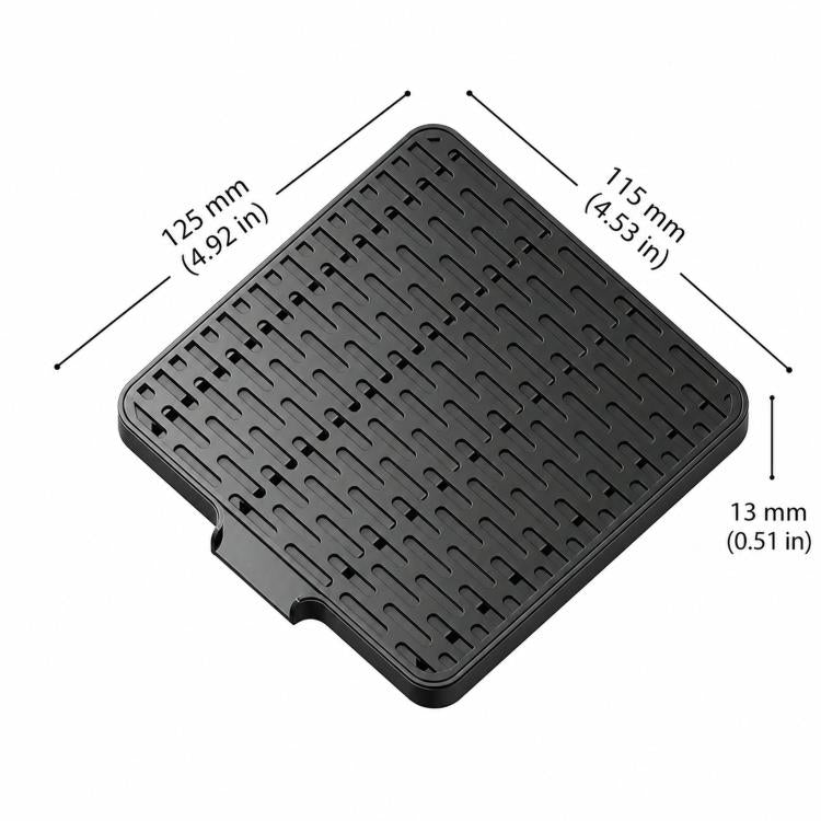 Self-Draining Espresso Scale Drip Tray 3D-Printed PLA Sloped Coffee Scale Protector