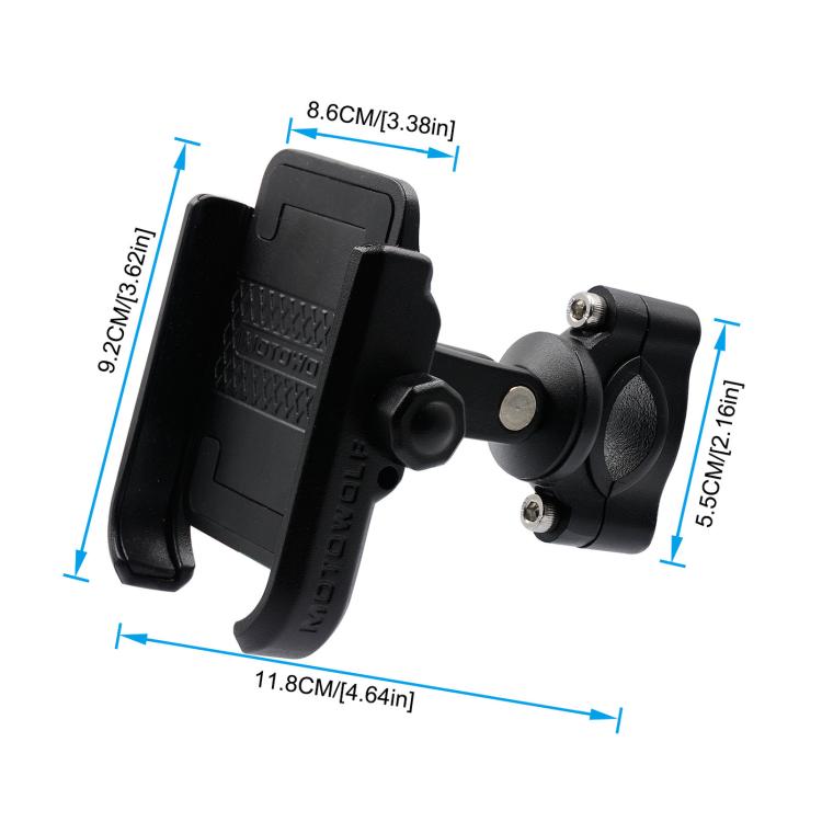 Bicycle Motorcycle Riding Navigation Aluminum Alloy Rotating Phone Holder