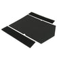 Black foam dryer filter set with two rectangular filters and a narrow insert
