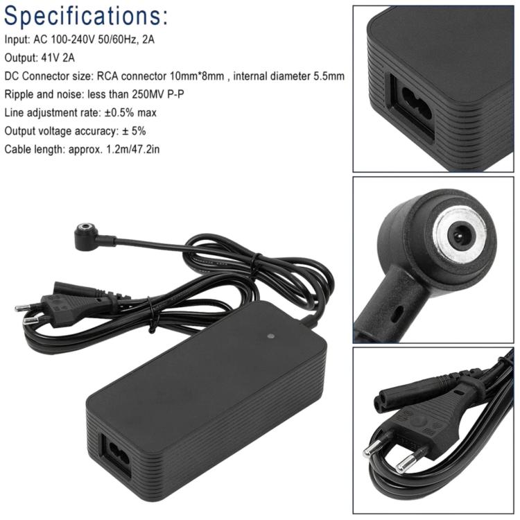 For Xiaomi Electric Scooter 4 / 4 Pro 41V 2A Scooter Charger, EU Plug, UK Plug, US Plug, AU Plug
