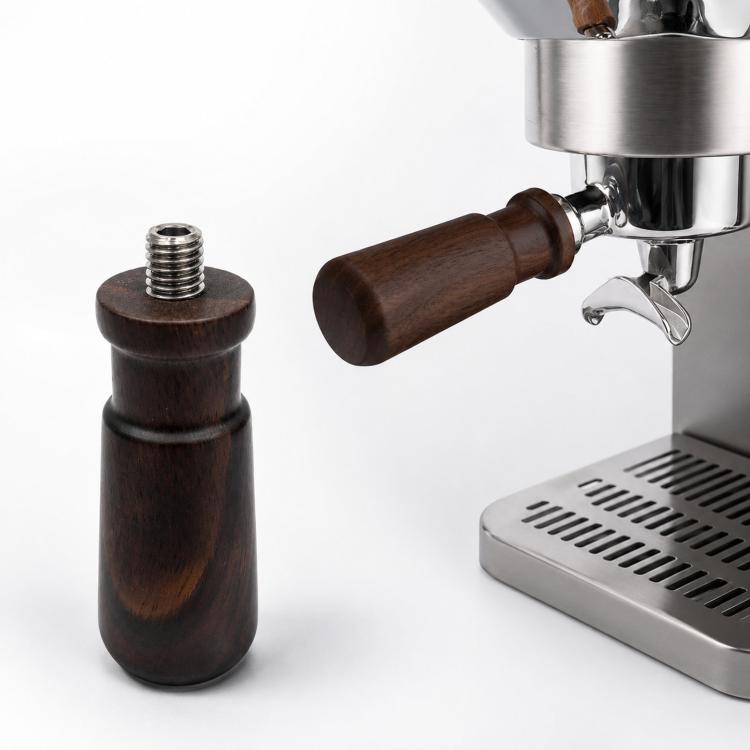 Walnut Wooden Handle Replacement Compatible with M10 Espresso Portafilters
