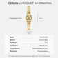 Product information card for BS small round quartz watch with expansion band and dial