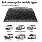 Camouflage Thickened Windproof Car Snow Shield Magnetic Windshield Snow & Sun Cover, Large, Small