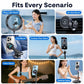 Magnetic phone cooler fan with compatible car and stand mounts for different setups