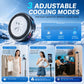 Magnetic phone cooler fan with three adjustable cooling settings for different needs