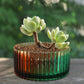 Round Striped Storage Box Silicone Mold DIY Epoxy Resin Organizer Mold
