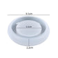 DIY Round Candle Holder Silicone Mold Resin Casting Mold For Tealight Holders, Candle Holder
