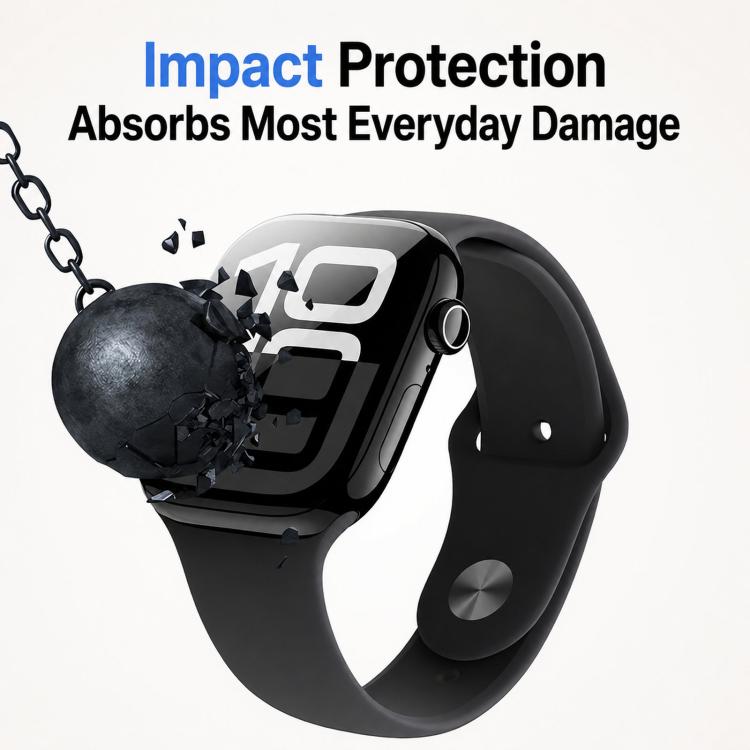 Screen Protector Anti-Glare HD Clear Protective Film, For Apple Watch Series 10 46mm, For Apple Watch Series 10 42mm, For Apple Watch Series 9/8/7 45mm, For Apple Watch Series 9/8/7 41mm, For Apple Watch SE/Series 6/5/4 44mm                            ...