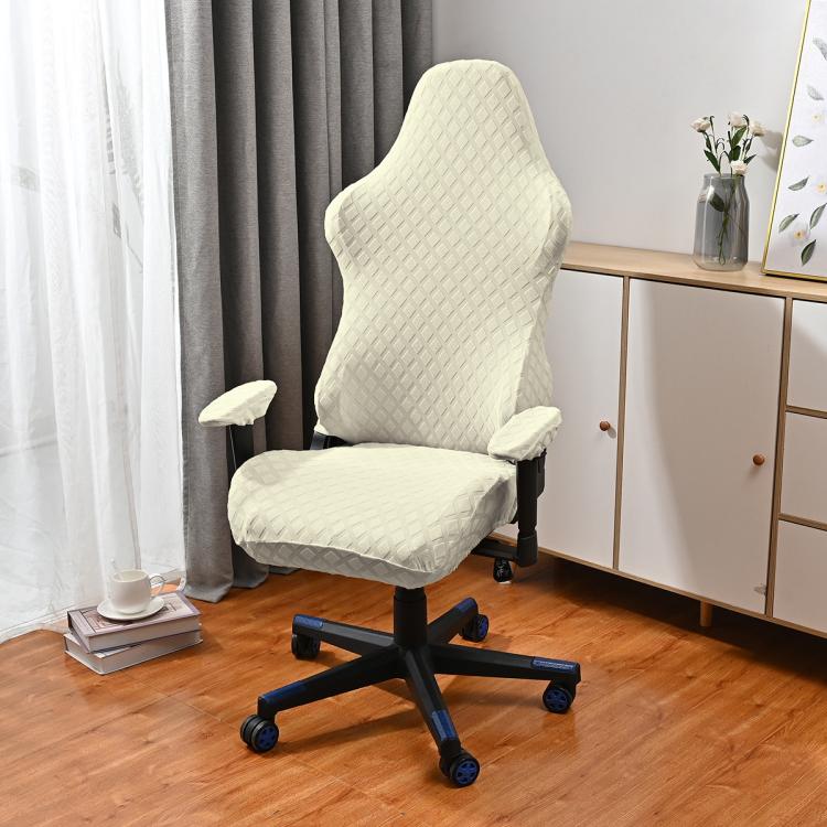 Stretch Gaming Chair Cover Diamond Computer Office Chair Slipcover