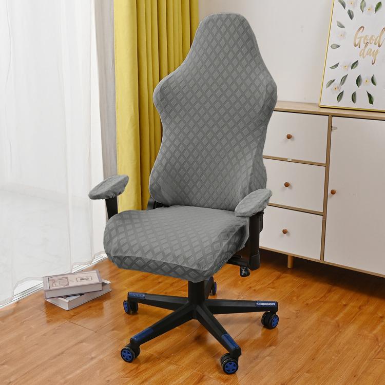 Stretch Gaming Chair Cover Diamond Computer Office Chair Slipcover