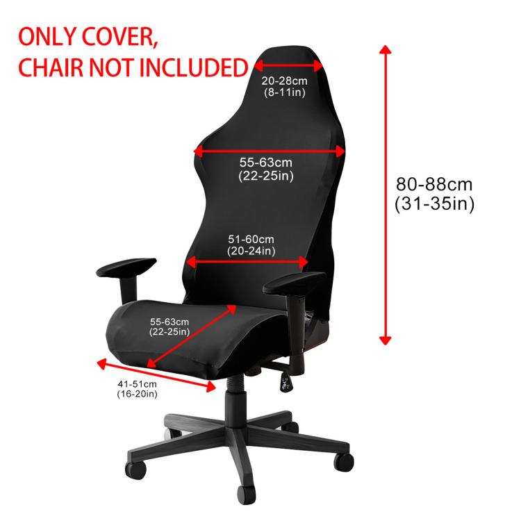 Stretch Gaming Chair Cover Diamond Computer Office Chair Slipcover