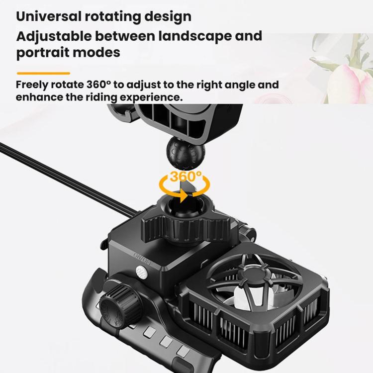 Motorcycle Semiconductor Cooling Mobile Phone Live Streaming Heat Sink Bracket, Handlebars