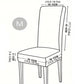Stretch Dining Chair Covers Thick Jacquard Braided Fabric Slipcovers